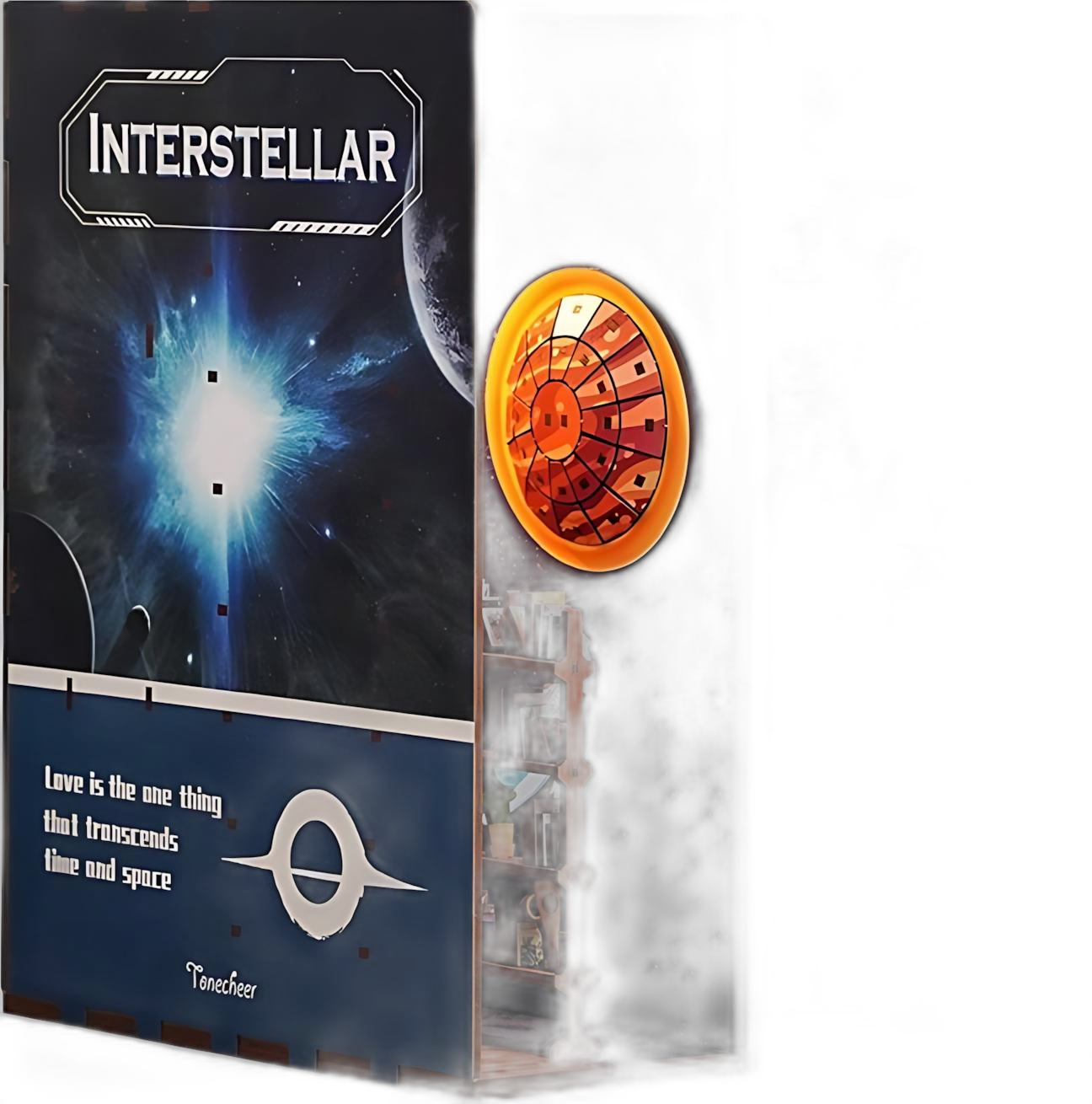 Tonecheer Interstellar Diorama mit LED-Beleuchtung