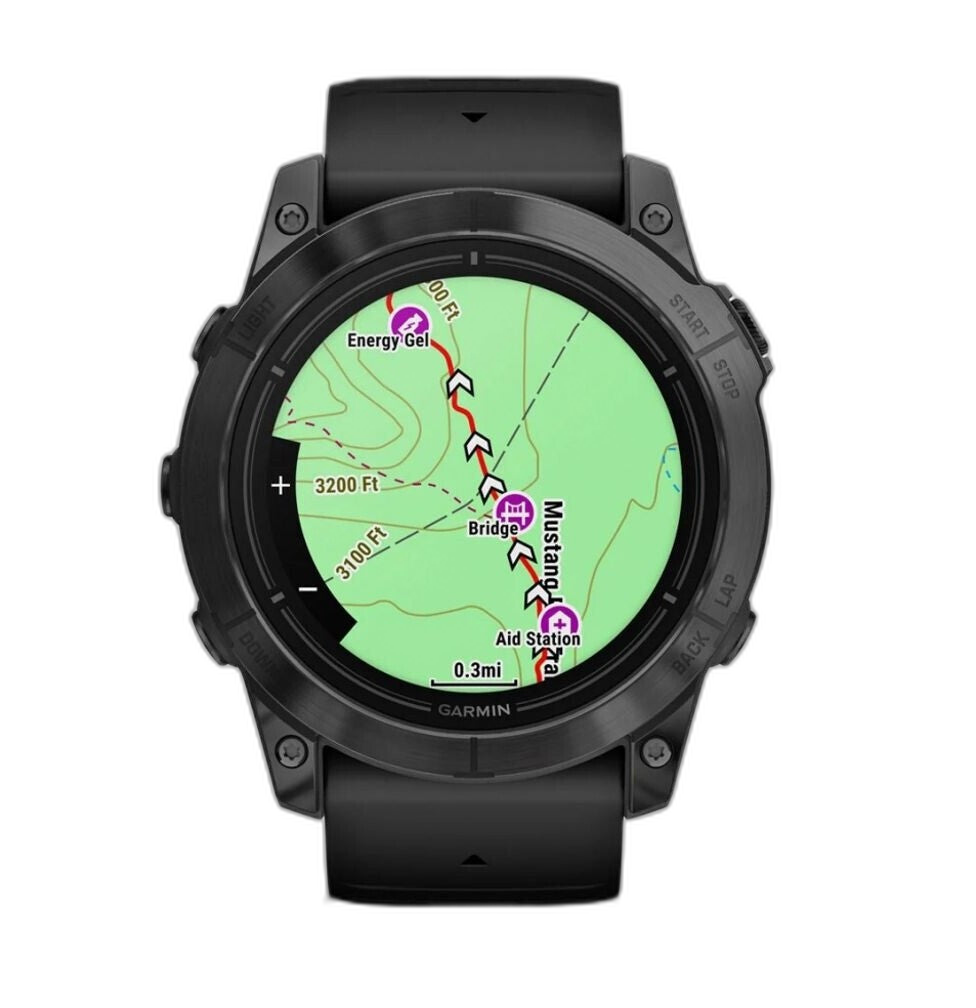 Garmin Epix™ Pro Gen 2 Standard 51mm Schwarz/Schiefergrau + Silikon-Armband