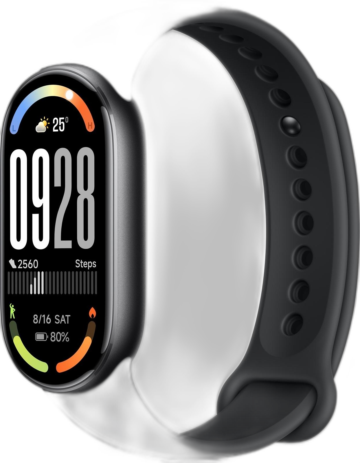 Xiaomi Smart Band 10 mit AMOLED Display, Midnight Black