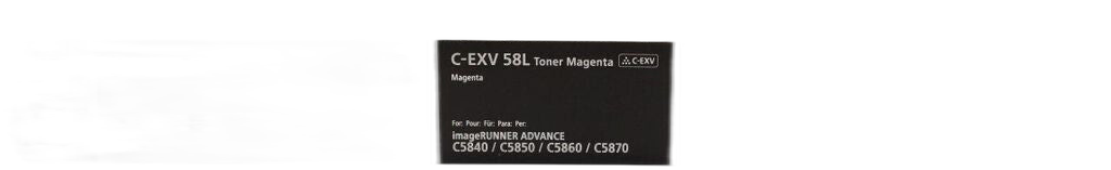 Canon C-EXV58L Magenta Tonerpatrone kompatibel für Canon Kopierer – hohe Reichweite, professionelle Druckqualität