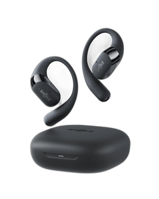 Shokz OpenFit 2+ Headset Schwarz IP55 Open-Ear Bluetooth A2DP AVRCP HFP TWS