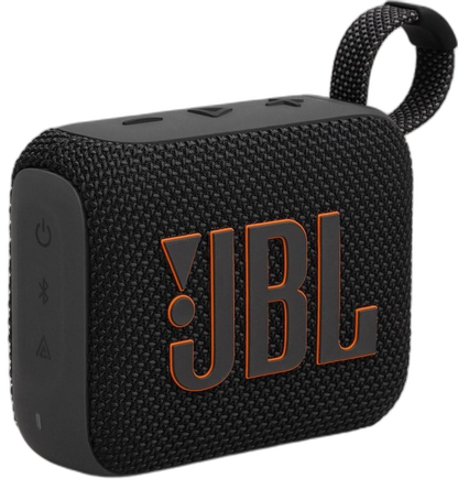 JBL Go 4 tragbarer Bluetooth-Lautsprecher, schwarz