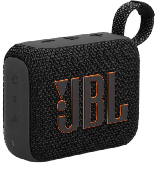 JBL Go 4 tragbarer Bluetooth-Lautsprecher, schwarz