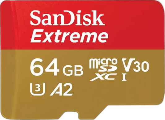 SanDisk Extreme MicroSDXC 64GB Speicherkarte