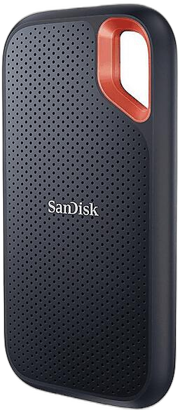 SanDisk Extreme Portable SSD V2 – 2TB, USB-C, 1.050MB/s Lesen