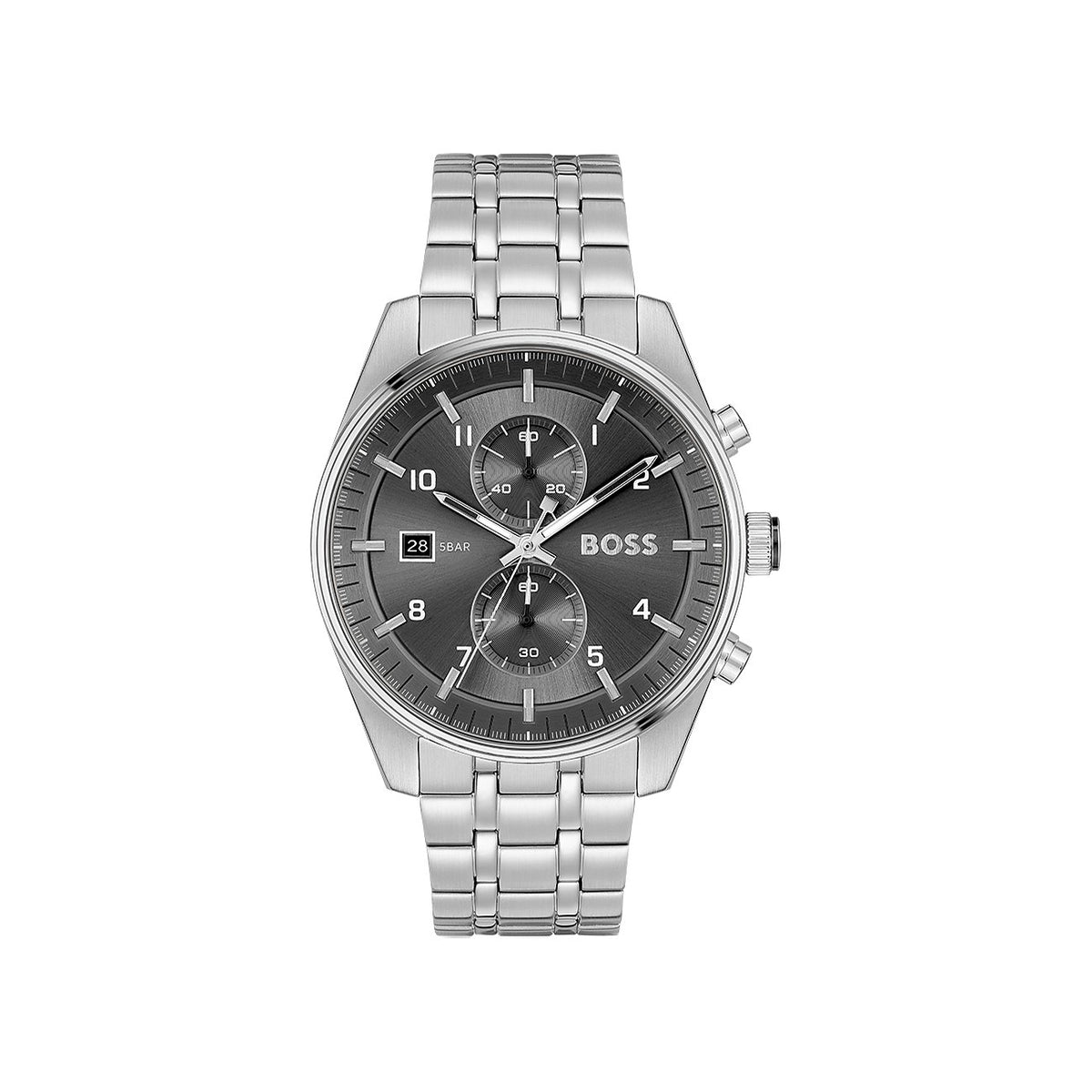 Boss Herrenuhr Chronograph Skytraveller