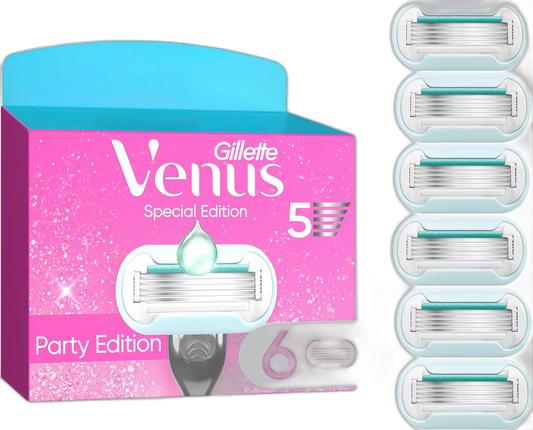 Gillette Venus Party Edition Rasierklingen 6er Pack