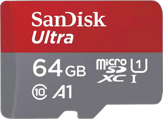 SanDisk Ultra microSDXC Speicherkarte 64GB, Class 10, 140MB/s