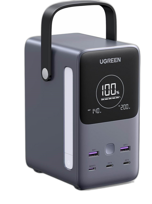 Ugreen Powerbank 300W mit 48000mAh und vielseitigen Anschlüssen