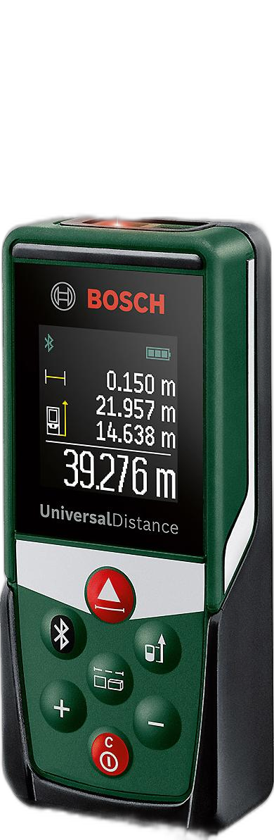 Bosch Laser-Entfernungsmesser UniversalDistance 40C mit Bluetooth