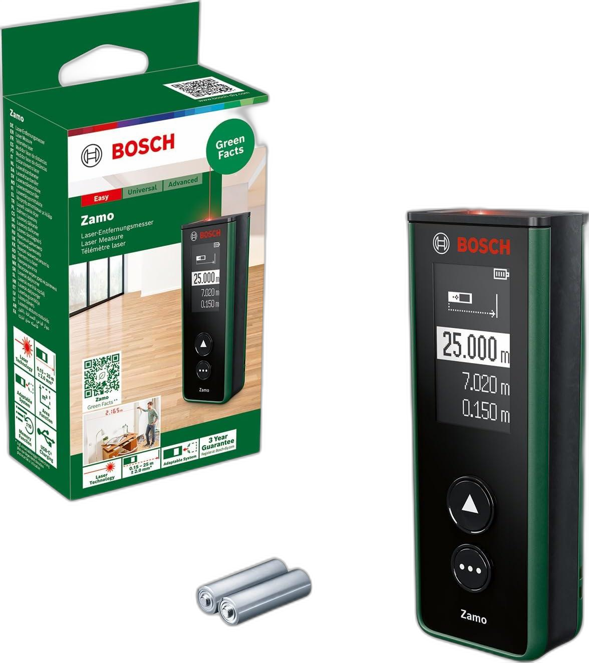 Bosch Zamo IV Laser-Entfernungsmesser mit Verpackung