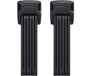 ABUS Faltschloss Bordo 6000K mit SH-Schlosshalter - 2er Set - Fahrradschlösser mit XPlus Zylinder für hohen Manipulationsschutz - ABUS-Sicherheitslevel 10 - Länge 90 cm