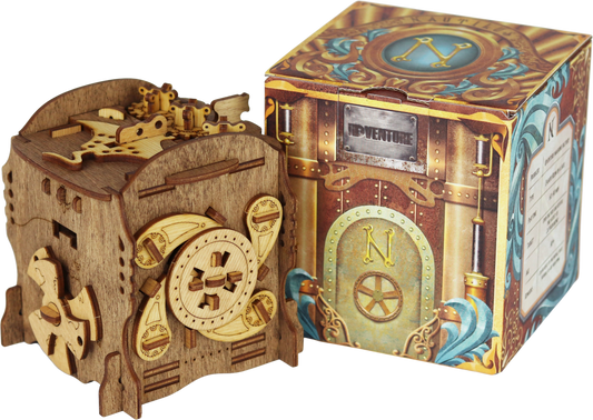 iDventure Cluebox Captain Nemo's Nautilus, Holzpuzzle, 60 Teile