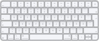 Apple Magic Keyboard (2024) USB-C International QWERTY Finnisch Schwedisch