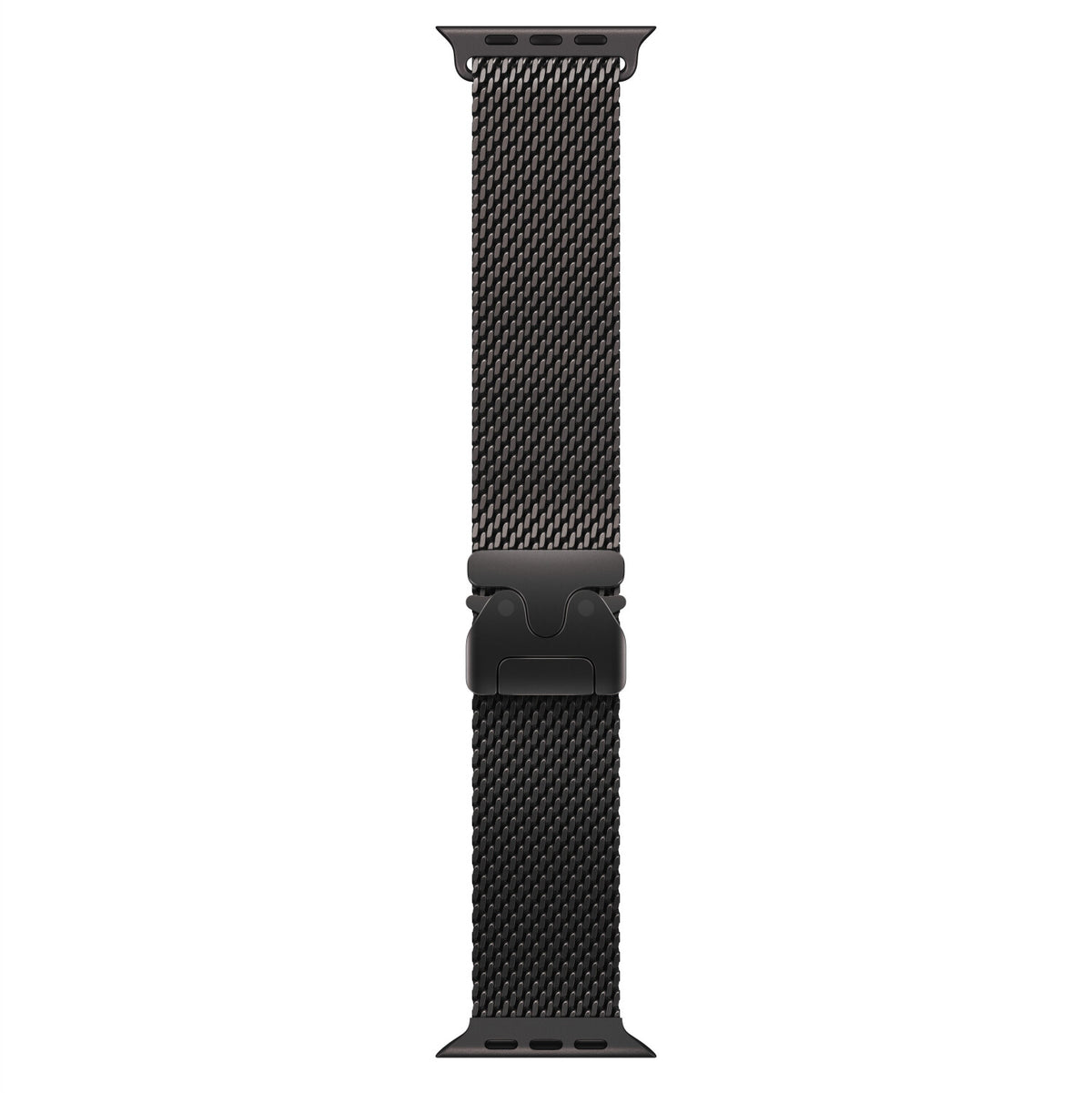Apple Watch Armband 49 mm Milanaise Titan Schwarz Small S MK0F4ZM/A