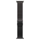 Apple Watch Armband 49 mm Milanaise Titan Schwarz Small S MK0F4ZM/A