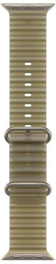 Apple Watch Armband Ocean 49 mm Seegrasgrün Titan Natur MK7M4ZM/A