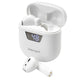 NTEMPO TWS Fully Touch Controlled Earphones With Charging Case-EE6401 White