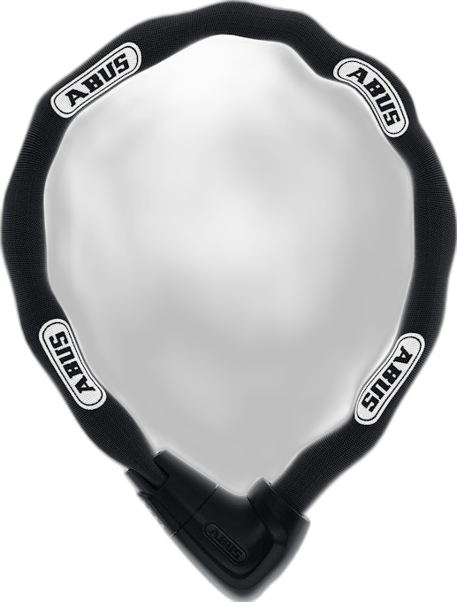 ABUS Kettenschloss Steel-O-Chain 9808K, gehärteter Stahl