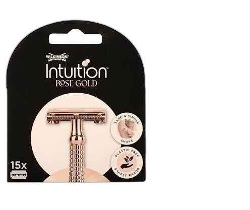 Wilkinson Intuition Rasierhobel Roségold mit 15 Klingen
