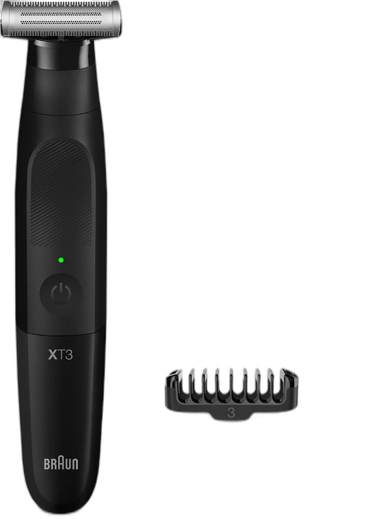 Braun Barttrimmer Series XT3100 mit 4D-Flex-Klinge, wasserdicht