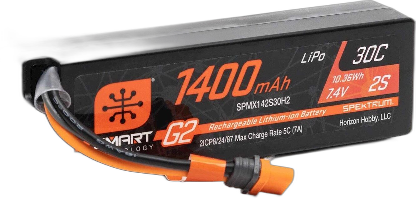 Spektrum Smart G2 LiPo Akku 7.4V 1400mAh 30C
