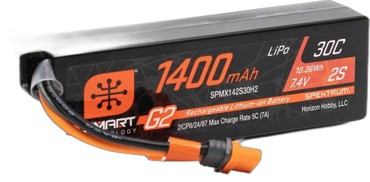 Spektrum Smart G2 LiPo Akku 7.4V 1400mAh 30C