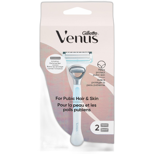 Gillette Venus Intimate Rasierklingen mit Aloe Vera, 4 Ersatzklingen
