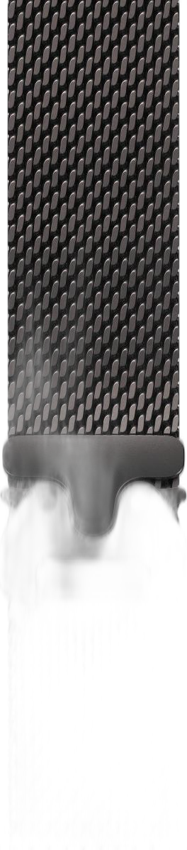 Apple Milanaise Armband 49mm Titan Schwarz Größe L