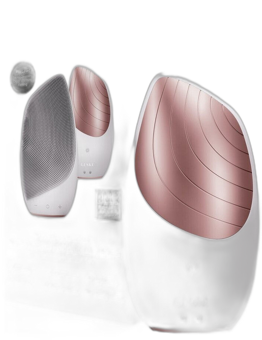 GESKE SmartAppGuided Sonic Thermo Facial Brush, 6-in-1