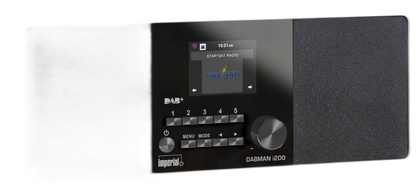 Imperial DABMAN i200 Radio mit Display und Bedienelementen