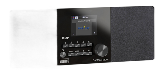 Imperial DABMAN i200 Radio mit Display und Bedienelementen