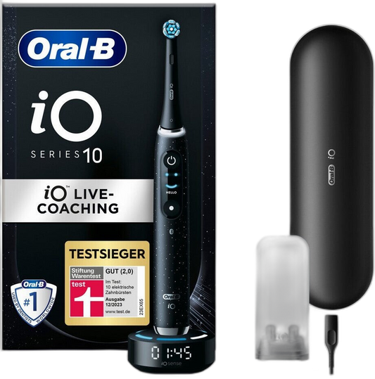 Oral-B iO Series 10 elektrische Zahnbürste, Cosmic Black
