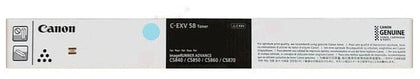 Canon C-EXV 58L C Cyen Toner