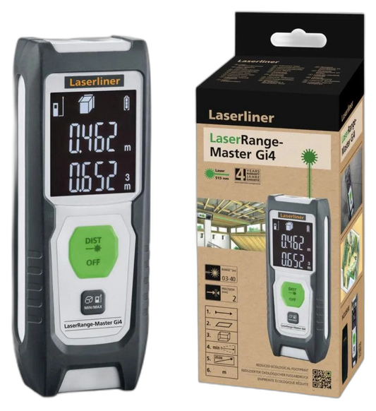 Laserliner LaserRange Master Gi4, Grünlaser-Technologie