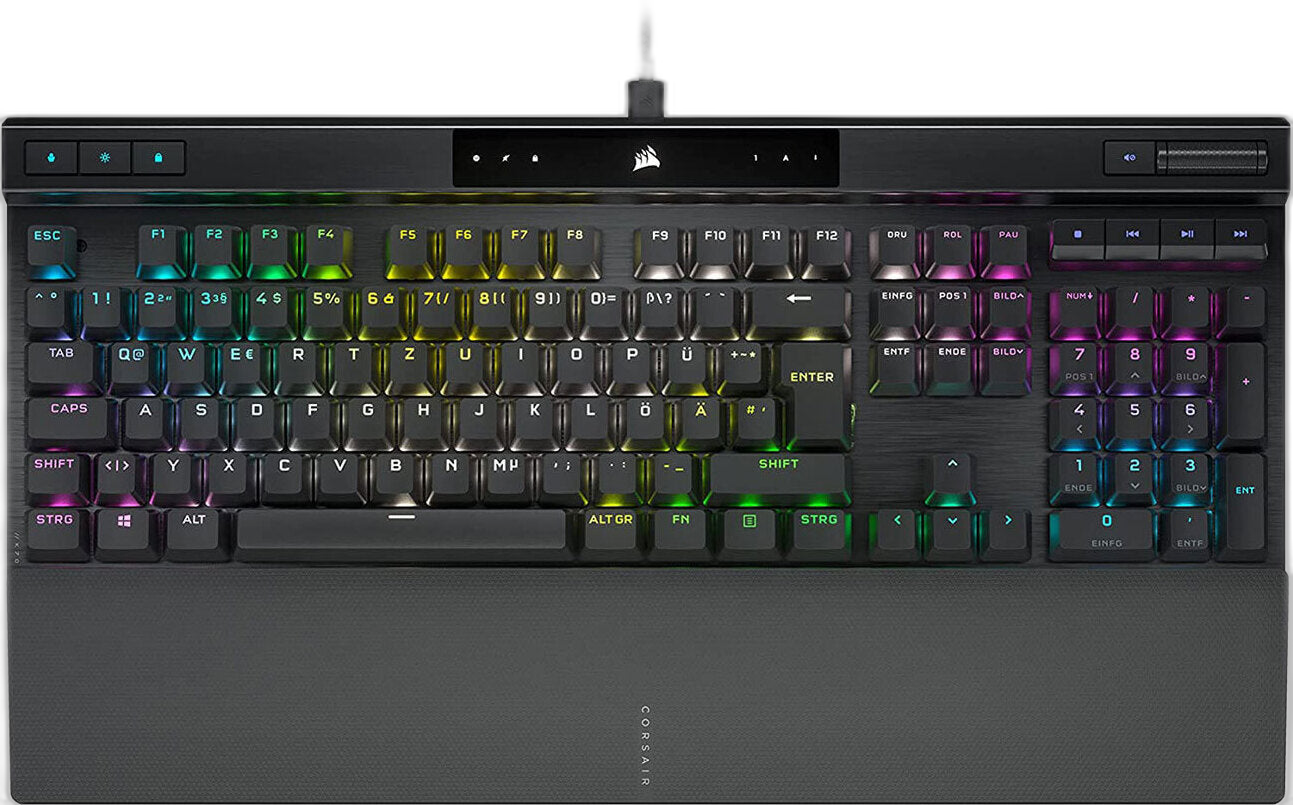 Corsair K70 RGB PRO Gaming-Tastatur mit Cherry MX Red