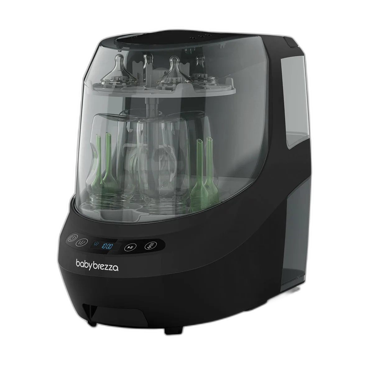 OnlyFindz Baby Brezza Bottle Washer Pro, Schwarz