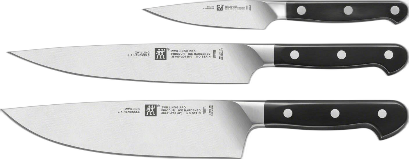 ZWILLING Twin Chef Messerset mit drei Messern