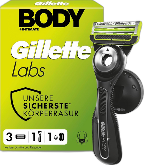 GilletteLabs Rasierer mit 3-Fach Schutz und 2D-FlexDisc