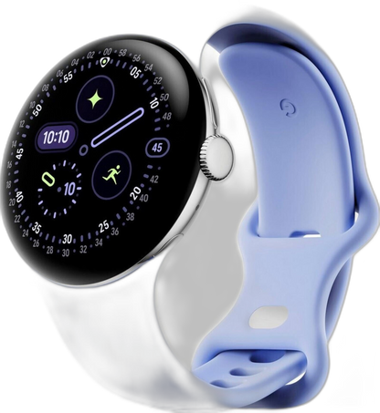 Google Pixel Watch 4, 41mm, LTE, Silber
