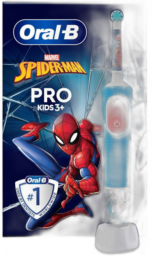Oral-B Pro Kids elektrische Zahnbürste Spider-Man Design