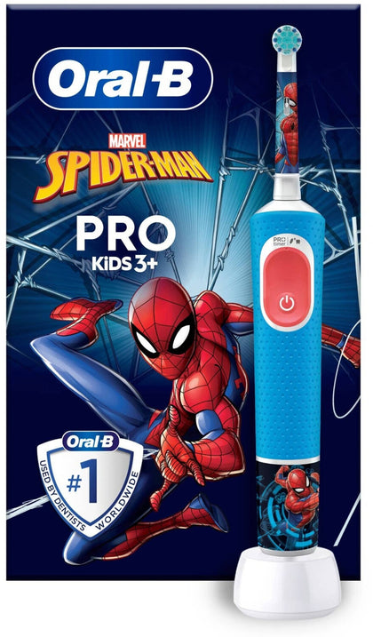 Oral-B Pro Kids elektrische Kinderzahnbürste 3+ Frozen/Spider-Man Edition