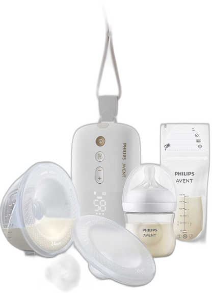 Philips AVENT Milchpumpe, freihändig und wiederaufladbar