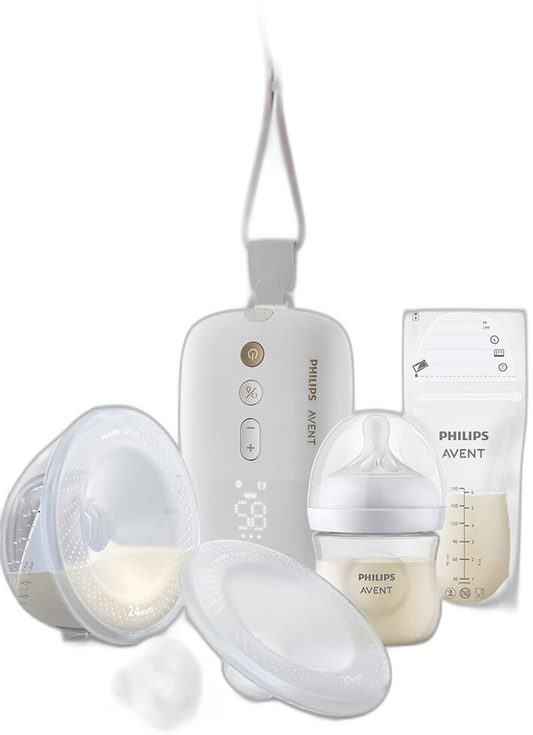 Philips AVENT Milchpumpe, freihändig und wiederaufladbar