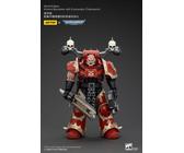 Warhammer 40k Actionfigur 1/18 World Eaters Khorne Berzerker mit Eviscerator Chainsword 13 cm
