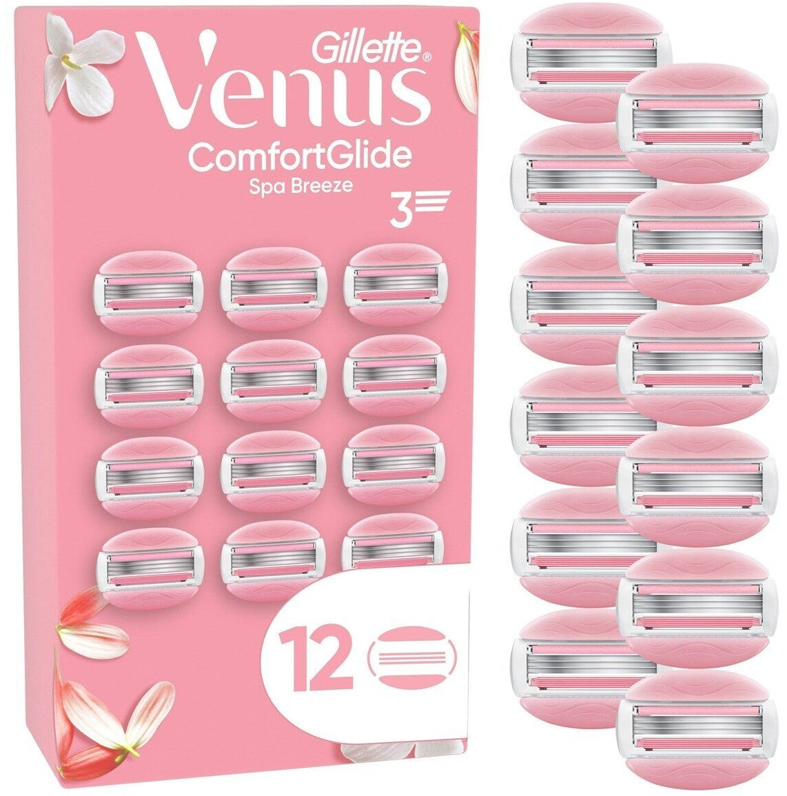 Gillette Venus Spa Breeze Systemklingen Comfortglide Spa Breeze Systemklingen (12 Stck.)