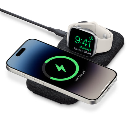 Belkin, BoostCharge Pro 2-in-1 Magnetic Travel, Kabellose Ladestation, Farbe nicht belegt