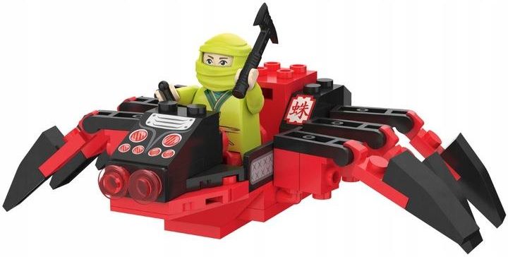 Playtive Clippys Set Klemmbausteine Mini - Ninja Spinne
