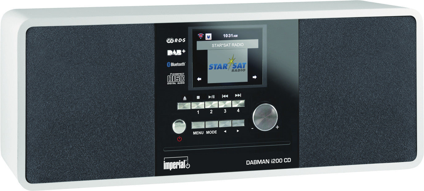 imperial Dabman i200 CD Radio weiß