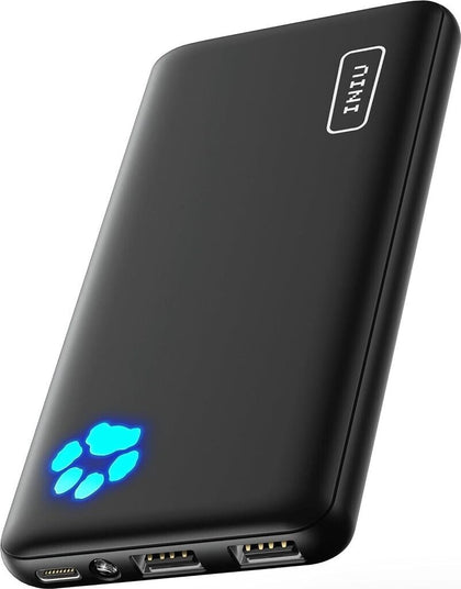 INIU Powerbank, 10000mAh, Ultra Slim